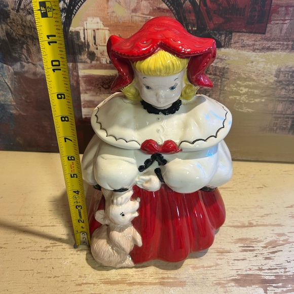 Vintage hand painted Goldilocks cookie jar - Picture 10 of 16